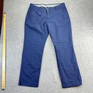 Under‎ Armour Match Play Golf Pants Navy 38x30 Mens Stretch Lightweight